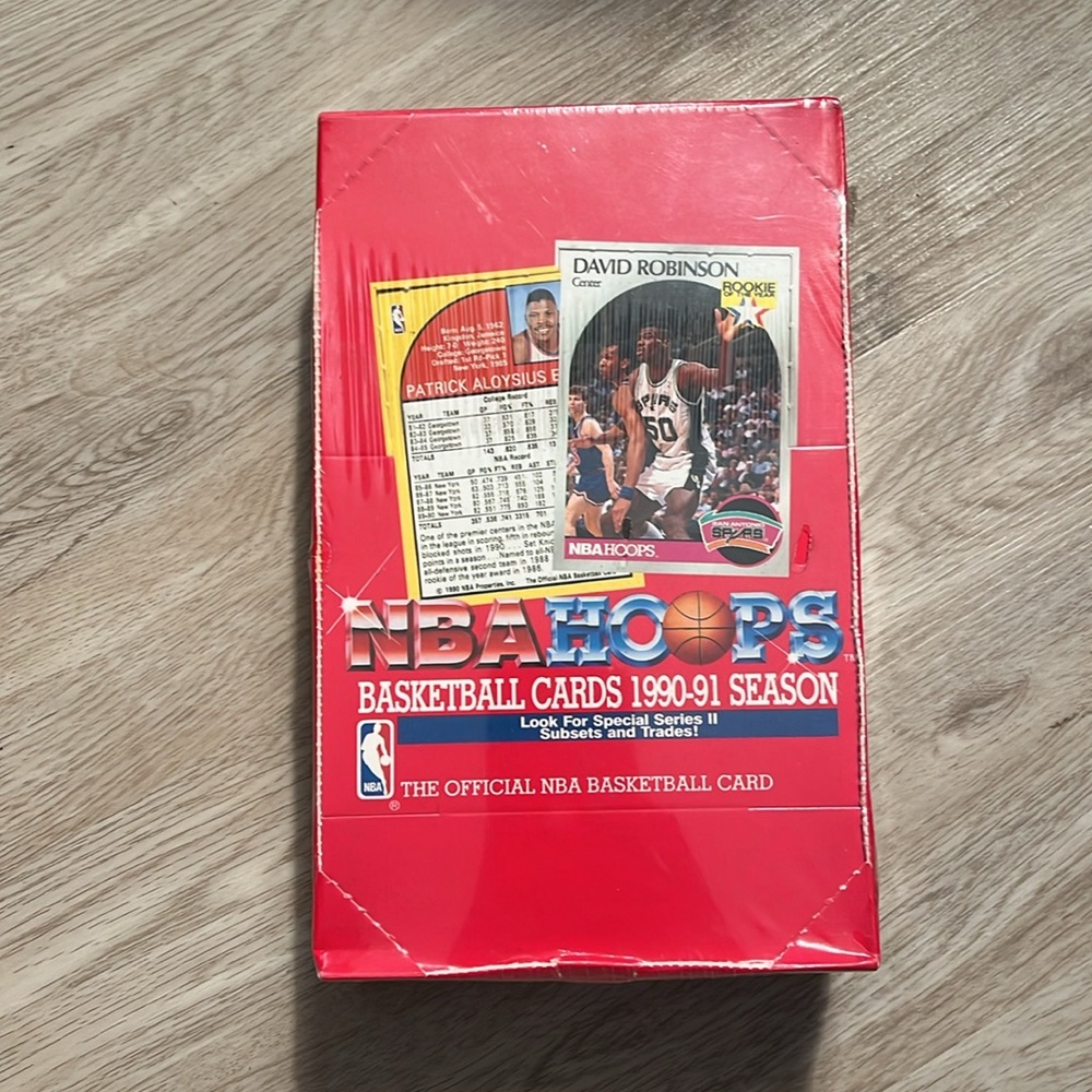 1990 - 1991 Season Basketball Cards NBA Hoops
